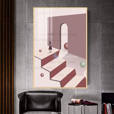 Tải file File bộ tranh treo hiện đại HD23704 (gốc) làm file in ấn