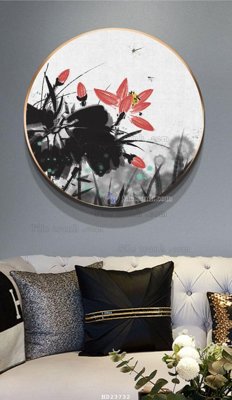 File in ấn cao cấp File bộ tranh treo hiện đại HD23732 (file gốc)