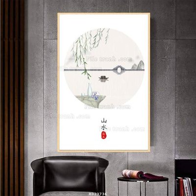 Tải file gốc File bộ tranh treo hiện đại HD23736 dùng cho in ấn