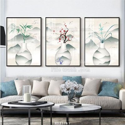 Tệp tin gốc File bộ tranh treo hiện đại HD23761 (dùng cho in) File bộ tranh treo hiện đại HD23761