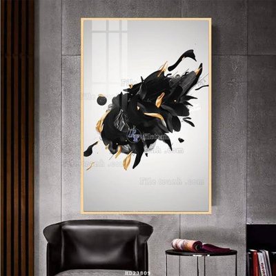 File ảnh File bộ tranh treo hiện đại HD23809 (gốc) in standee