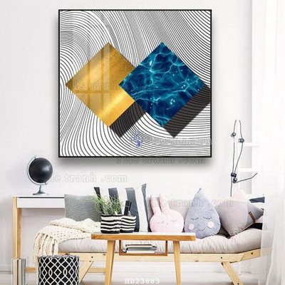 File gốc File bộ tranh treo hiện đại HD23883 (phong cách) châu Âu