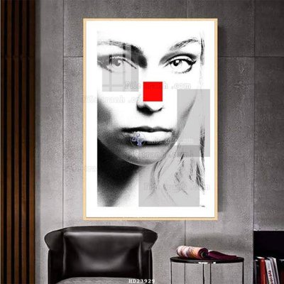 File in trần File bộ tranh treo hiện đại HD23929 (file gốc) phong thủy