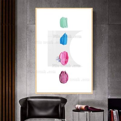 Tải file File bộ tranh treo hiện đại HD23940 (gốc) làm file tranh quảng cáo