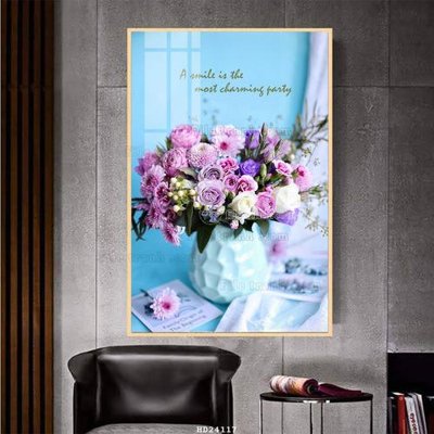 Tải file File bộ tranh treo hiện đại HD24117 (gốc) chủ đề phong thủy