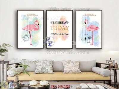 File tranh gốc PSD File tranh hiện đại HD254 còn nguyên layer