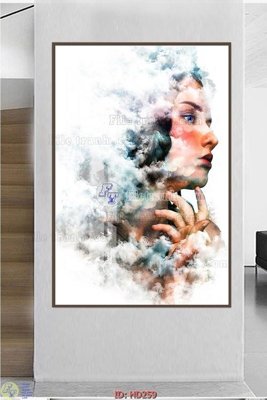 File tranh File tranh hiện đại HD259 (gốc) chủ đề thành phố