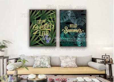 Tệp tin gốc File tranh hiện đại HD276 (dùng cho in ấn) chuyên nghiệp