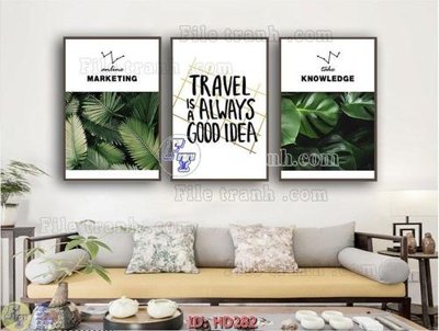 File gốc File tranh hiện đại HD282 (phong cách) cổ điển