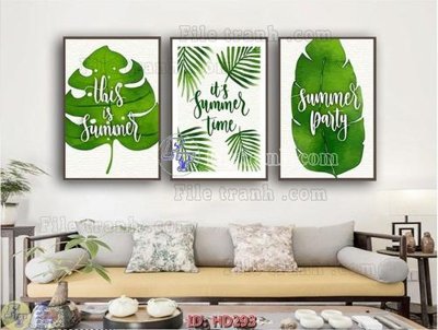 File in trần File tranh hiện đại HD293 (bản gốc) bầu trời