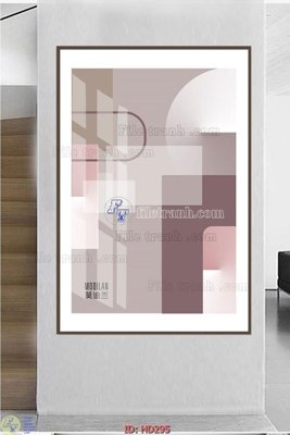 File tranh File tranh hiện đại HD295 (ảnh gốc) in trần xuyên sáng