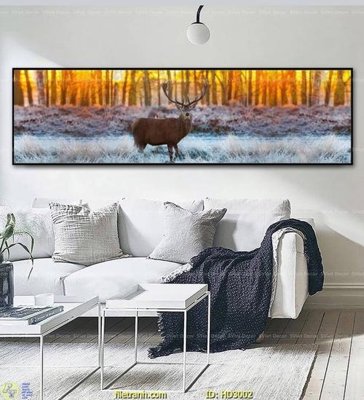 File ảnh File tranh treo hiện đại HD3002 (gốc) dùng in Pano