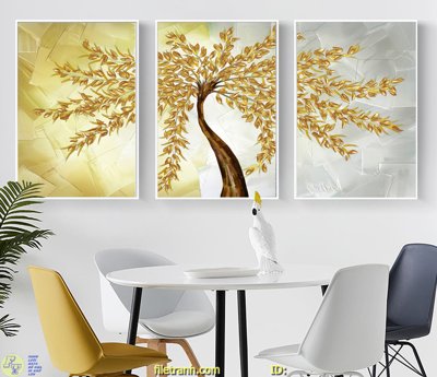 File in ấn chuyên nghiệp File tranh treo hiện đại HD3027 (file gốc)