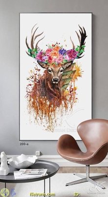 File tranh gốc File tranh treo hiện đại HD3034 chủ đề hiện đại