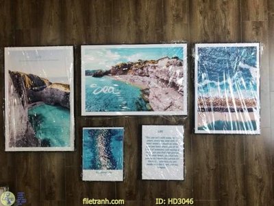 File tranh gốc File tranh treo hiện đại HD3046 (bản quyền) Filetranh.com