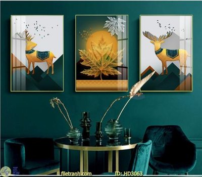 Download file tranh File tranh treo hiện đại HD3063 (file gốc PSD)