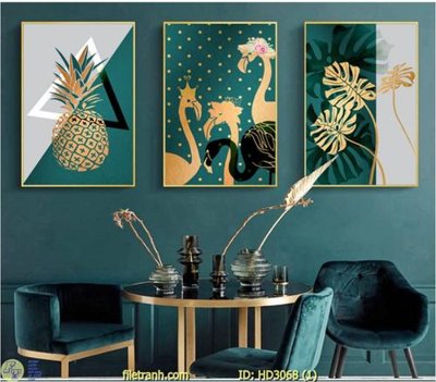 File ảnh File tranh treo hiện đại HD3068 (gốc) in biển hiệu