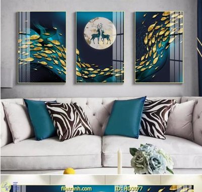 File gốc File tranh treo hiện đại HD3077 (PNG) trong suốt (transparent)