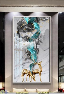 File gốc File tranh treo hiện đại HD3083 (AI/EPS) cho in ấn