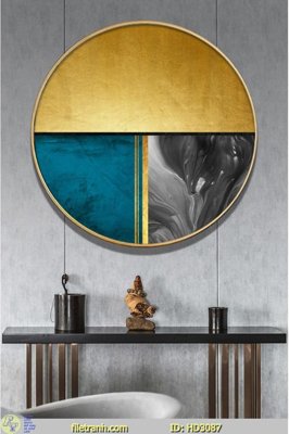 File tranh File tranh treo hiện đại HD3087 (gốc) phong cách tối giản