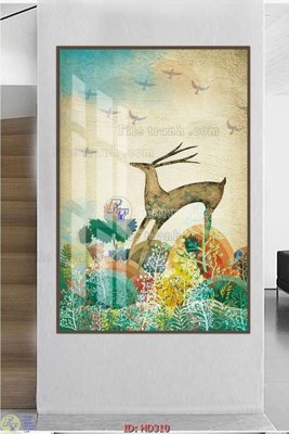 File PSD File tranh hiện đại HD310 (bản gốc) cho nhà in