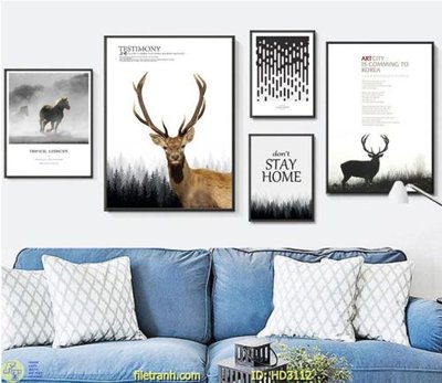 Tải file gốc File tranh treo hiện đại HD3112 (bản PSD) chỉnh sửa được