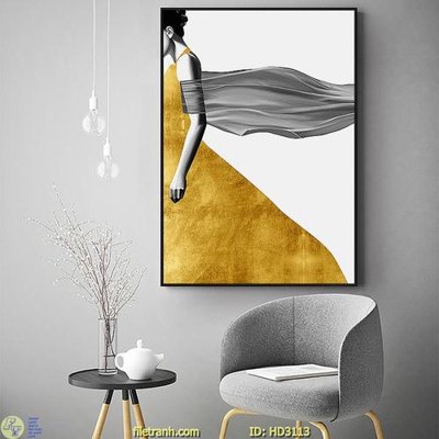 File gốc in ấn File tranh treo hiện đại HD3113 độ phân giải cao