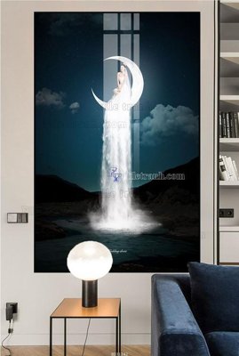 File ảnh File tranh hiện đại pha lê gương HD31342 (gốc) in PP, decal