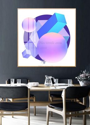 File gốc File tranh hiện đại pha lê gương HD31372 (chuẩn màu) cho in offset