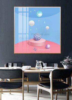 File PSD File tranh hiện đại pha lê gương HD31414 (bản gốc) độ phân giải cao