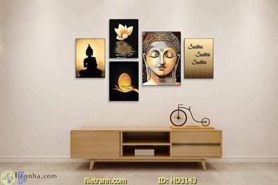 File tranh gốc File tranh treo hiện đại HD3143 (bản quyền) file PSD