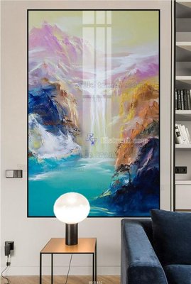 File ảnh File tranh hiện đại pha lê gương HD31432 (gốc) trang trí khách sạn