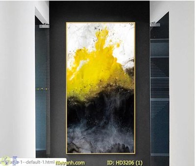 Tải file File tranh treo hiện đại HD3206 (gốc) làm file in ấn