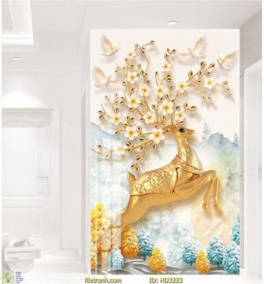 Tải file gốc File tranh treo hiện đại HD3223 (in khổ lớn) không mờ