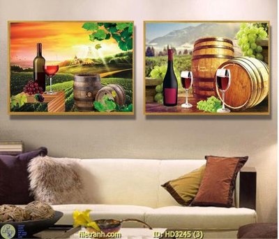 File ảnh File tranh treo hiện đại HD3245 (gốc) in quảng cáo ngoài trời