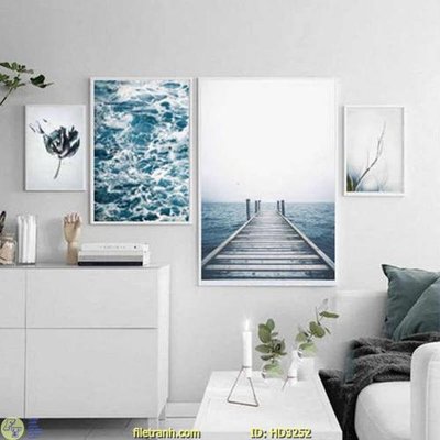File gốc in ấn File tranh treo hiện đại HD3252 chất lượng vượt trội