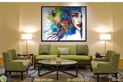 File PSD File tranh treo hiện đại HD3256 (nguyên gốc) chất lượng cao