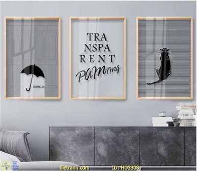 File tranh gốc PSD File tranh treo hiện đại HD3308 còn nguyên layer