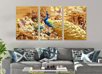 File in trần File tranh treo hiện đại HD3344 (file gốc) chủ đề vũ trụ