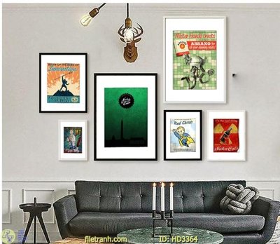 Mua file gốc File tranh treo hiện đại HD3364 (in ấn) tại Filetranh.com