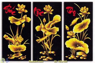 Download file gốc File tranh treo hiện đại HD3460 (in lụa) cao cấp