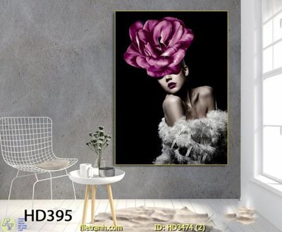 File tranh quảng cáo File tranh treo hiện đại HD3474 (download file gốc)