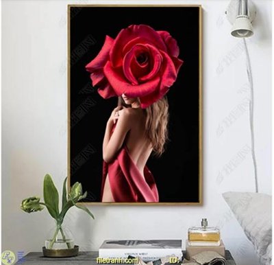 File tranh gốc PSD File tranh treo hiện đại HD3478 còn nguyên layer