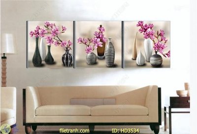 Tải file File tranh treo hiện đại HD3534 (ảnh gốc) in gạch men