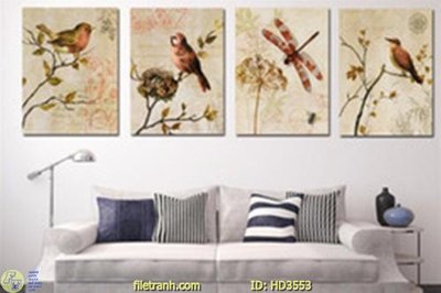 File in trần File tranh treo hiện đại HD3553 (file gốc) phong thủy