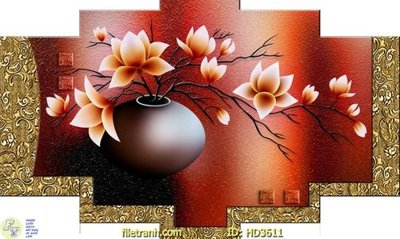 File gốc File tranh treo hiện đại HD3611 (phong cách) cổ điển