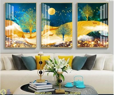 File tranh File tranh treo hiện đại HD3632 (bản gốc) treo phòng ăn