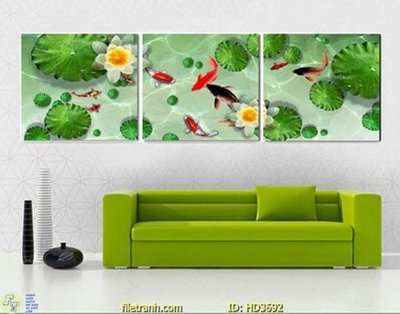 File in mica File tranh treo hiện đại HD3692 (bản gốc) sắc sảo