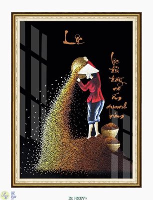 File tranh in tráng gương File tranh treo hiện đại HD3774 (siêu nét)