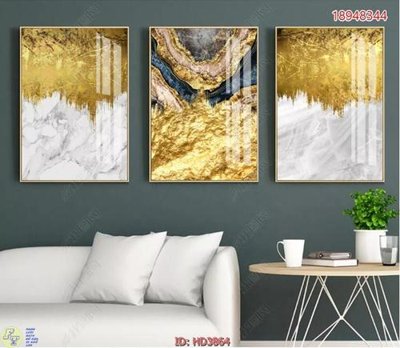 Hình ảnh file gốc in trần nhà File tranh treo hiện đại HD3864